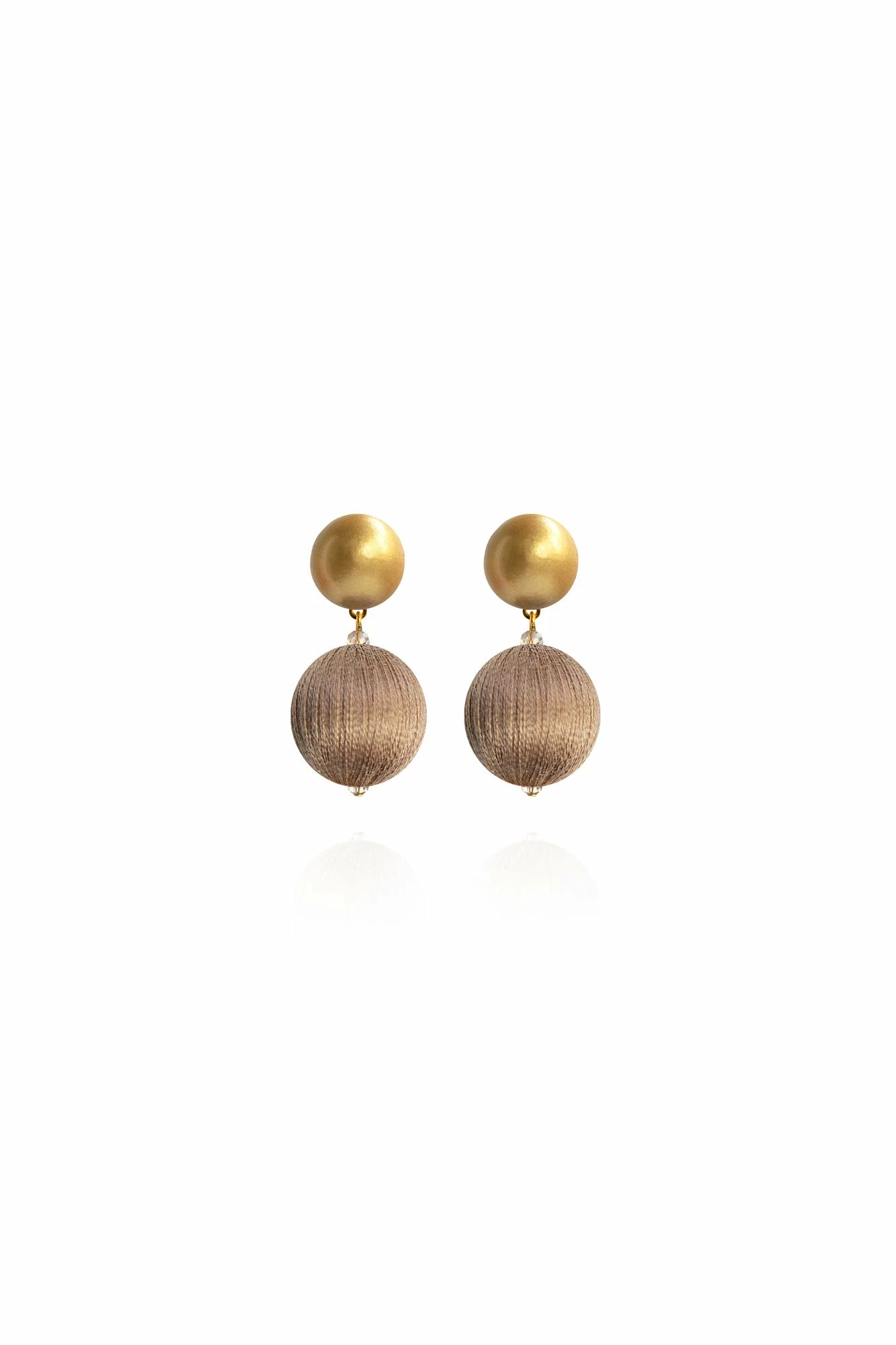 Sonia Petite Earrings In Toasted Taupe 1 Sonia Petite Earrings In Toasted Taupe