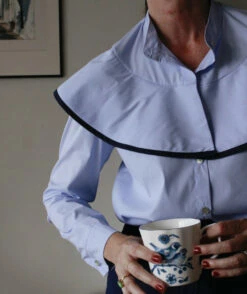 THE BLUE MIA BLOUSE 7 THE BLUE MIA BLOUSE -Cheap Tuke Bazaar Store THE TROPEA BLOUSE 5 3