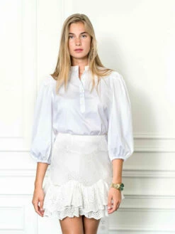 The Balloon Sleeve Shirt 8 The Balloon Sleeve Shirt -Cheap Tuke Bazaar Store TheShirtbyRochelleBehrens Womens White TheClassicCollection TheBalloonSleeveShirt 4 52988ae0 ea3e 47e2 8dac becebac65169