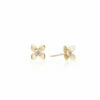 Medium Fleur Diamond Earrings