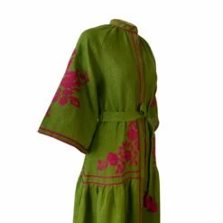 Cheanberry Swan Dress -Cheap Tuke Bazaar Store greenswandressside