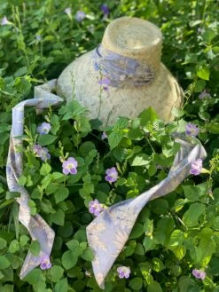 Amaryllis Sun Hat - Antique Eyelet Scalloped Lace Ribbon -Cheap Tuke Bazaar Store image 2a3ea1c8 1e3a 4810 aeca f3e027a4f612