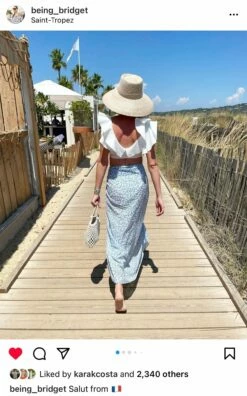 Wildflower Sun Hat - Wide Red Grosgrain Ribbon -Cheap Tuke Bazaar Store image 466f530d 4457 4a5b b37c fd1c5f206a08