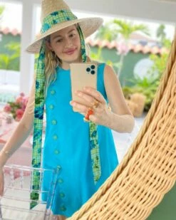Hollyhock Sun Hat -Pink Fern Hat Scarf -Cheap Tuke Bazaar Store image ea5d0309 418e 4f36 a462 885674c3bc75