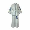Blue Linen Set