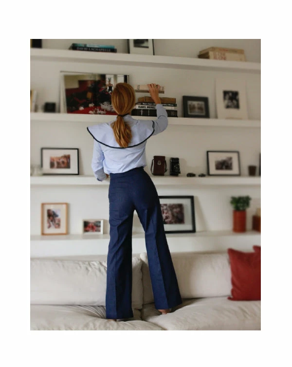 THE BLUE MIA BLOUSE 1 THE BLUE MIA BLOUSE