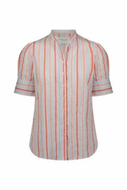 The Short Sleeve Puffed Shoulder Shirt