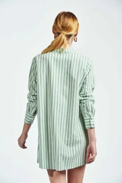 The Raya Dress -Cheap Tuke Bazaar Store therayadressgreenstripe4